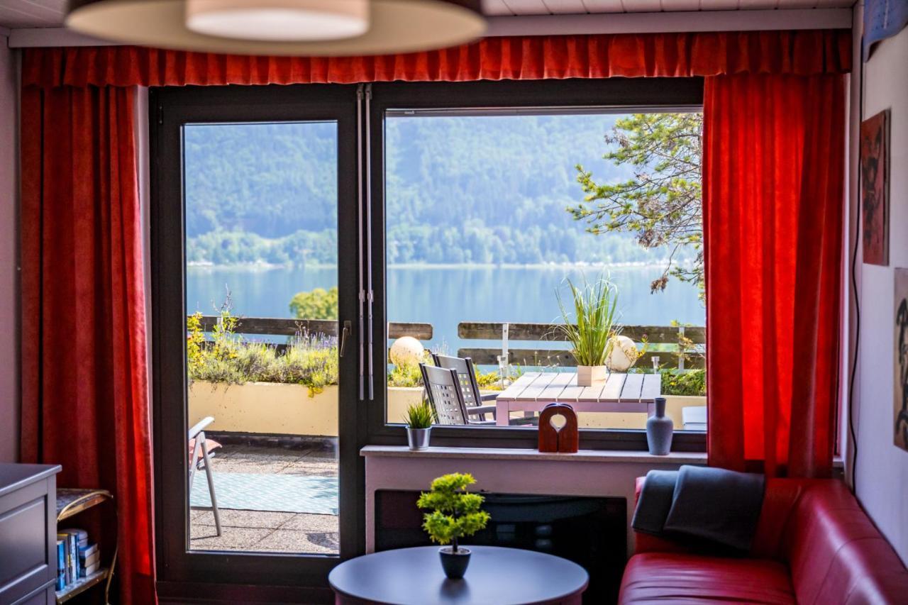 Wohnung Seeblick Sattendorf Esterno foto
