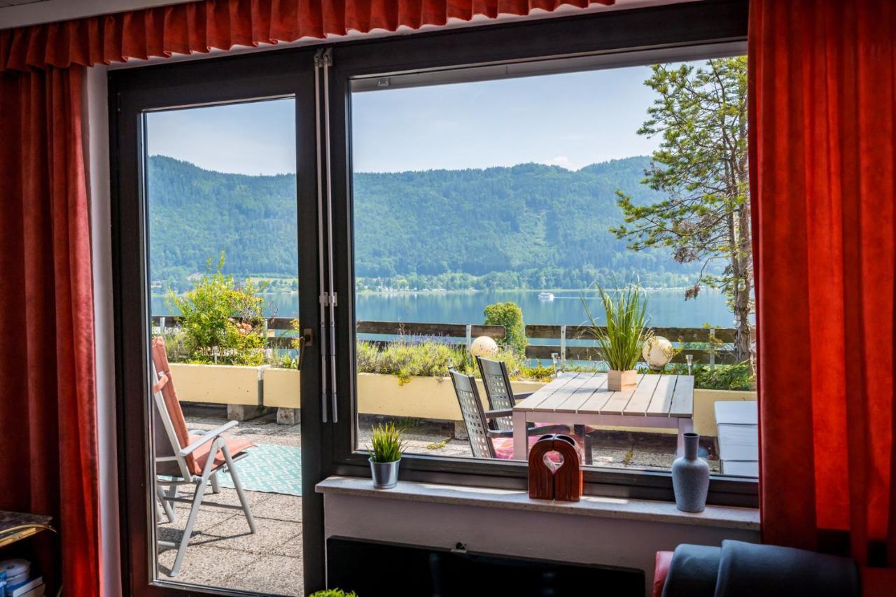 Wohnung Seeblick Sattendorf Esterno foto