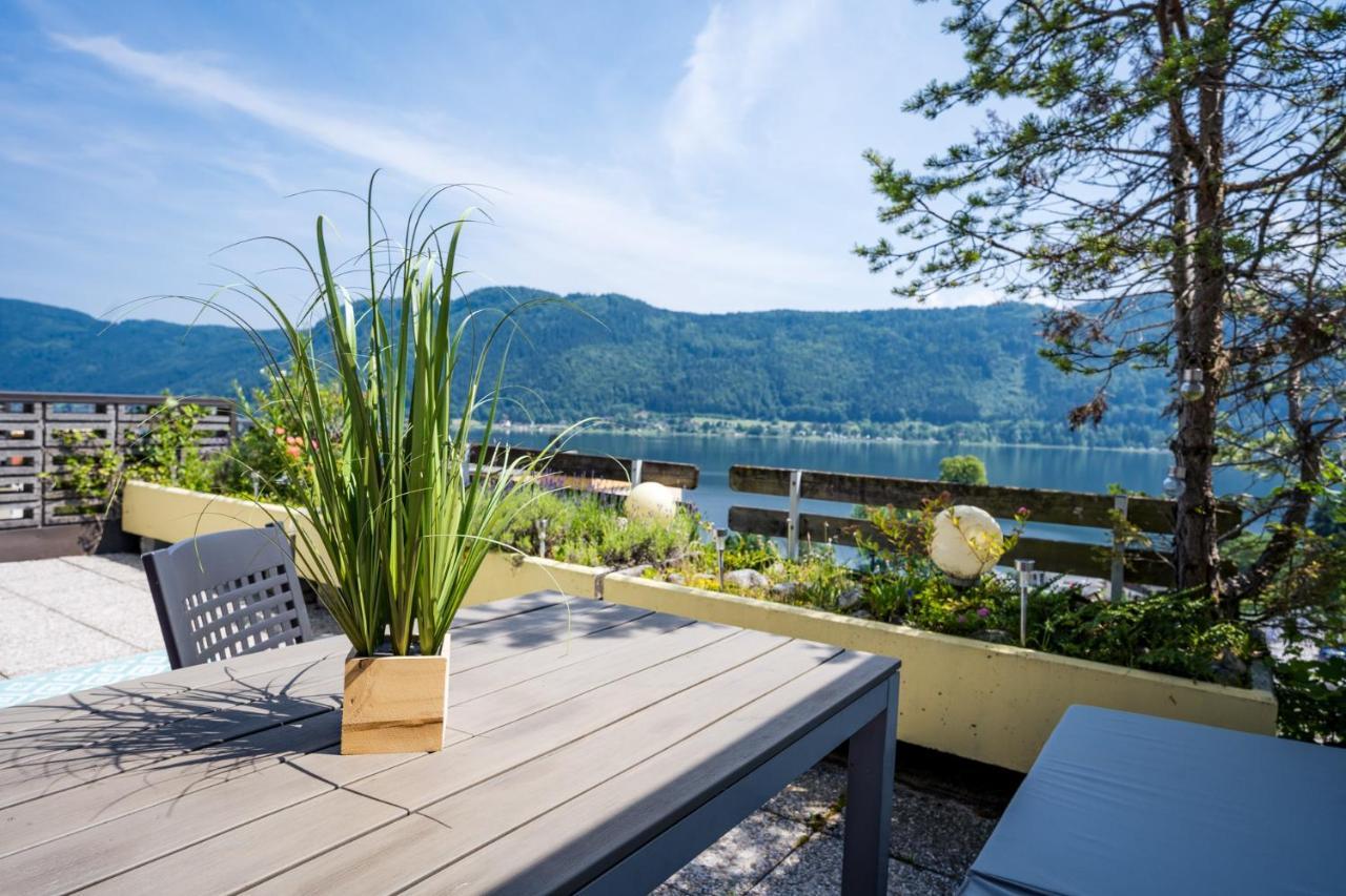 Wohnung Seeblick Sattendorf Esterno foto
